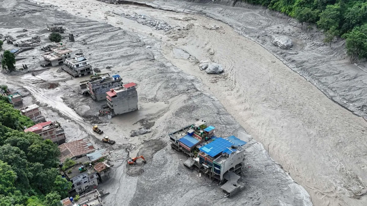 Himalayan Tragedy: Nepal Devastated, Devastating Flood Impact Captured