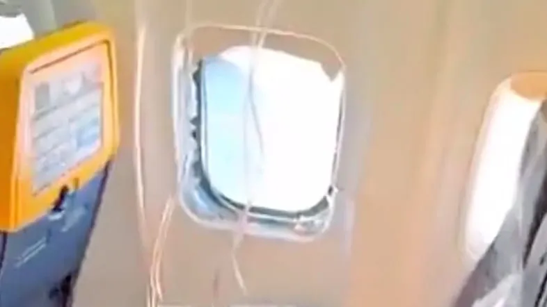 Ryanair Flight Horror: Window Shatters, Passenger Sucked Out!