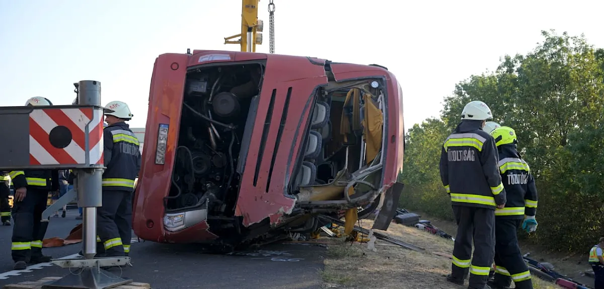 Tragedi Dini Hari Hungaria: Sopir Bus Tertidur, 12 Nyawa Melayang Mengenaskan