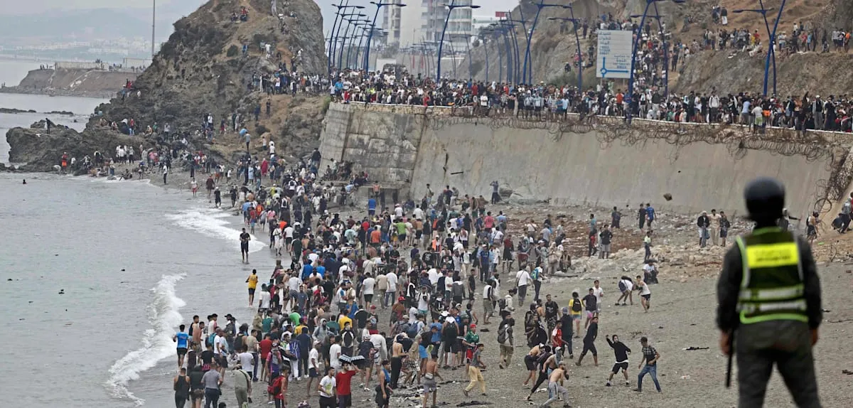 Ceuta Crisis Deepens: 60,000 Migrants Storm, Italy Suspends Schengen for Spain