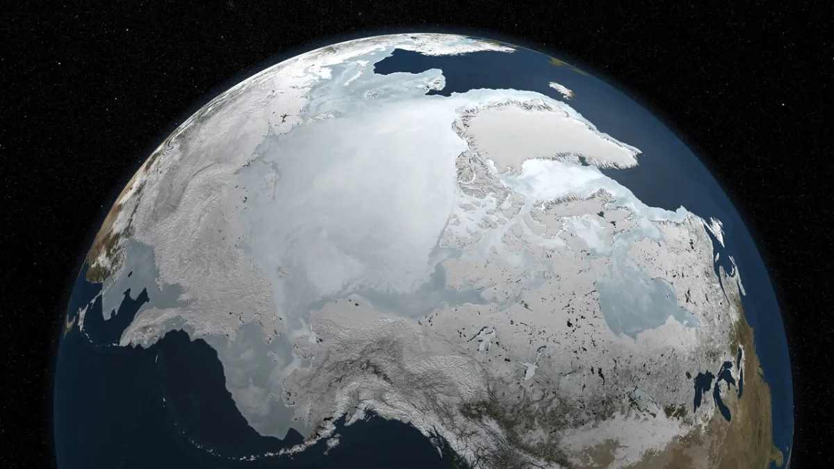 Arctic Sea Ice Reaches Annual Minimum, Cloud Cover Key to Stabilization