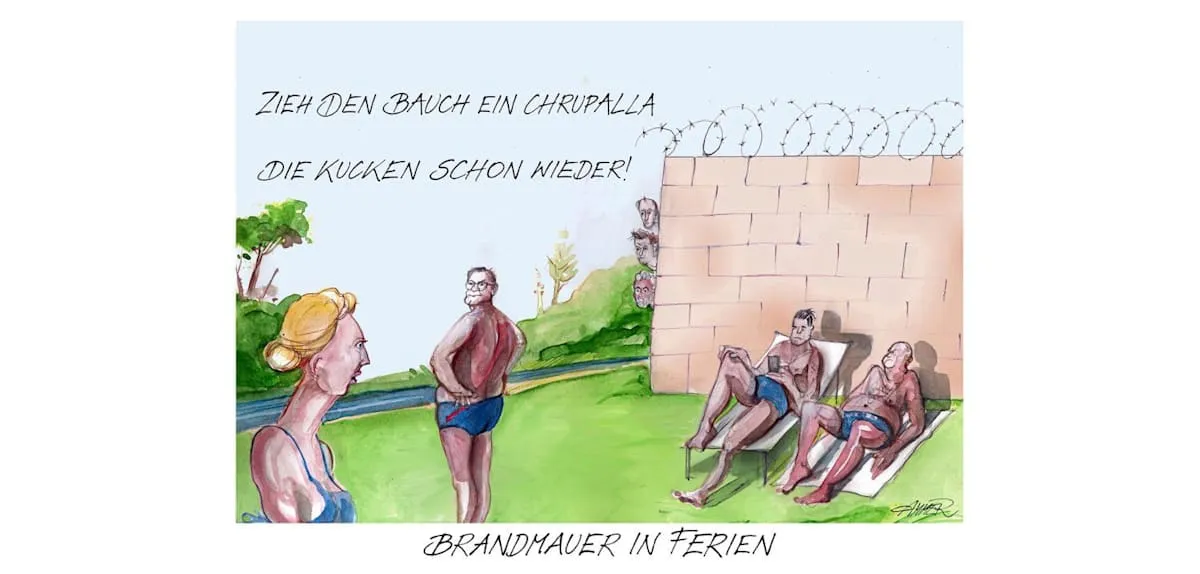 Chrupalla's Belly Caricature Shakes Germany: Wolfgang Ammer's Political Satire