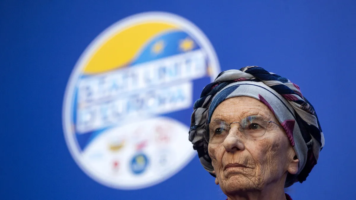 Tokoh Senior Italia Emma Bonino Dilarikan ke RS: Kondisinya Memprihatinkan