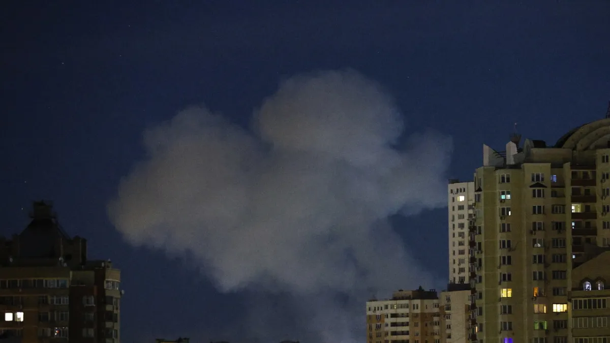 Kyiv Sky Ripped! Russian Ballistic Missiles Strike Capital, Six Explosions Rock Morning