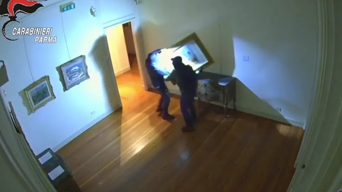 Italian Art Scandal: Three Priceless Paintings Stolen, CCTV Key