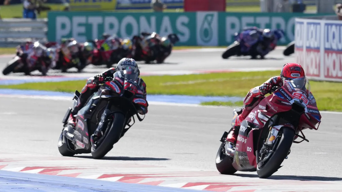 Marc Marquez Menggila di Misano: Rajai Sprint, Tinggalkan Rival Sejak Start!