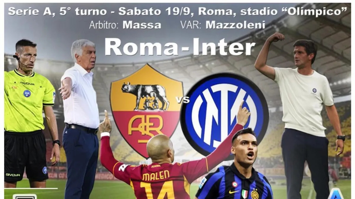 Crucial Roma vs Inter Clash Shakes Serie A Tonight