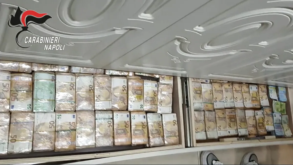 Anti-Camorra Operation Shakes Naples: 34 Arrested, Millions of Euros Seized