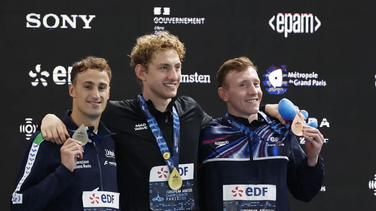 Razzetti Secures Historic Silver, Italy Leads European Swimming Dominance