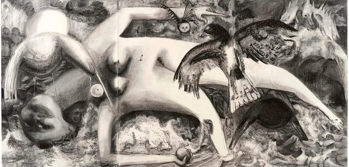 Dana Schutz, Maestro Kisah Besar, Pukau Munich Lewat Seni Ekspresif