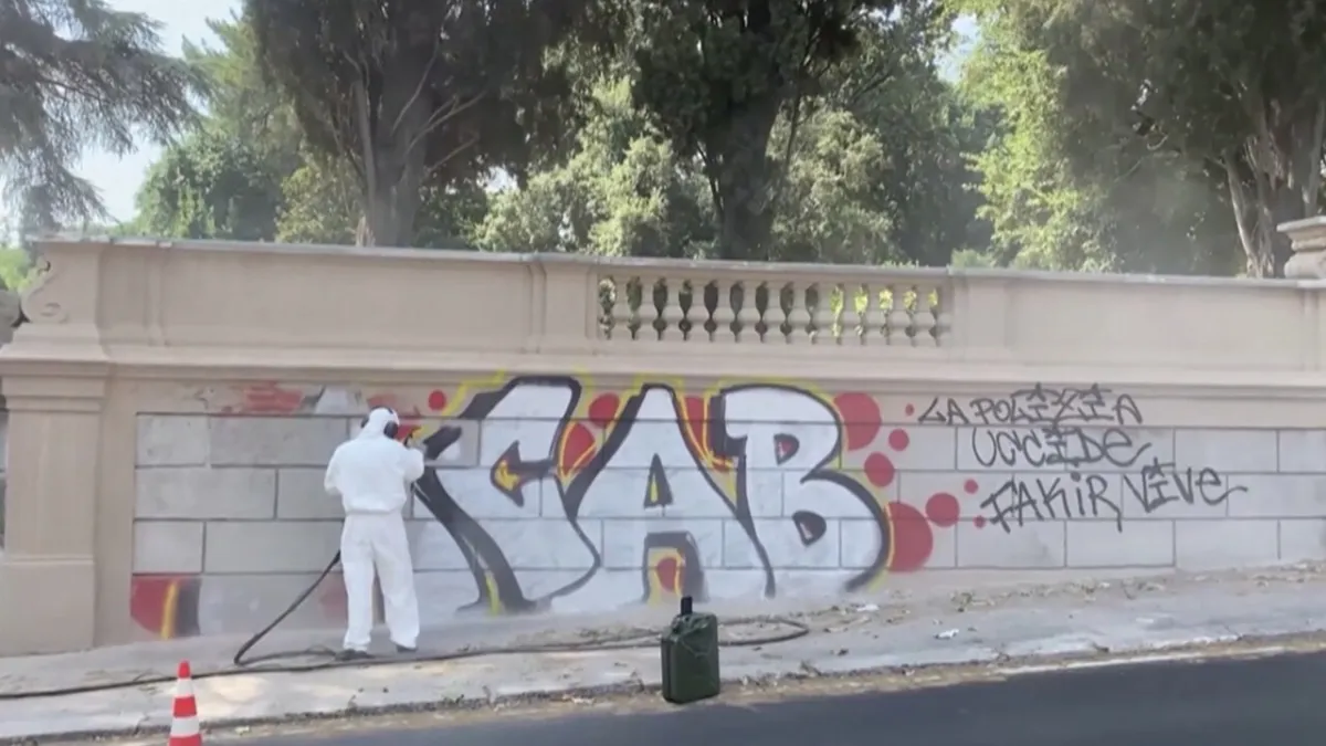 Rome's Youth Activist Demands Stricter Penalties for City Vandalism
