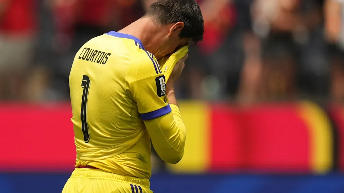 Belgium's Pillar Collapses at World Cup 2026: Courtois Weeps Exiting Field