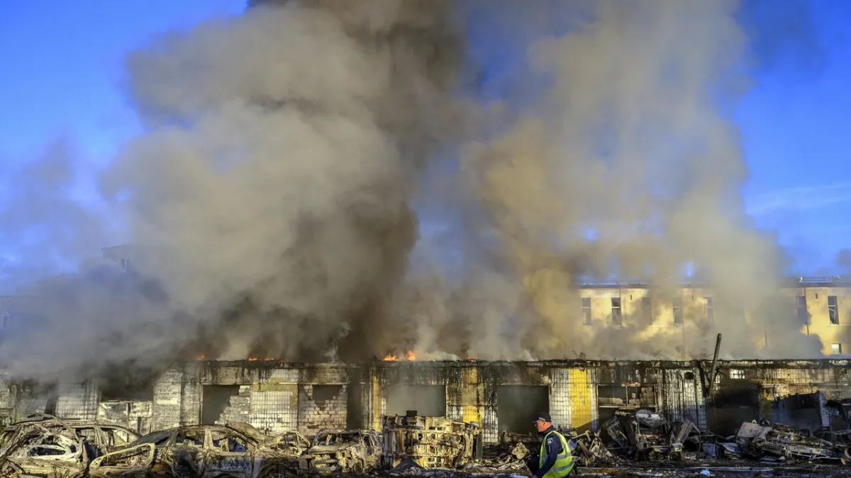 Successive Explosions Rock Kyiv, Ukrainian Capital on High Alert