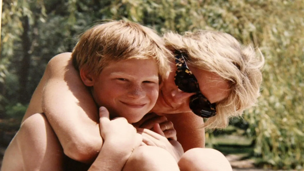 Diana's Embrace: Prince Harry Prioritizes Affection, Diverging from Royal Norms