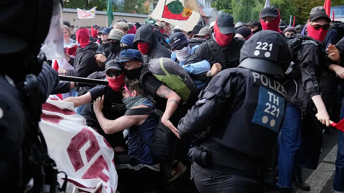 Jerman Bergelora: Protes Antipartai di Erfurt, Pakar Ingatkan Bahaya Situasi Massa