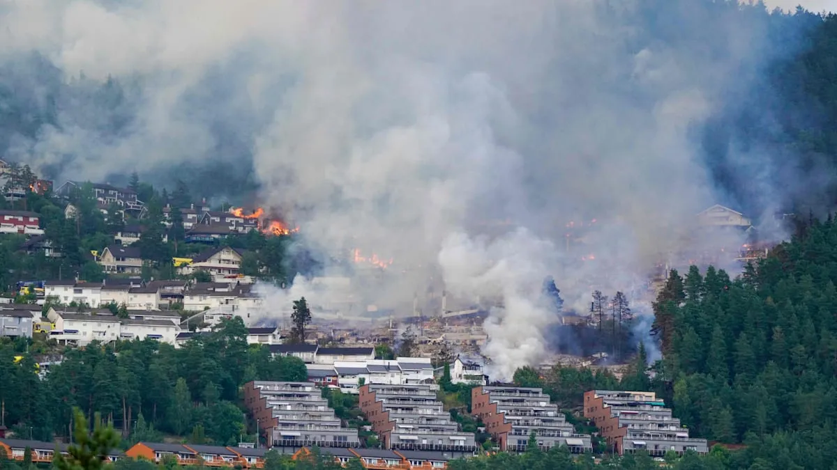 Norway Battles Century's Worst Wildfires, Hundreds Evacuated