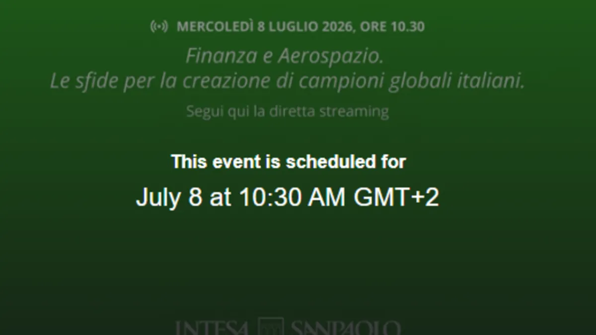 Torino Gelar Forum Ekonomi Angkasa: Masa Depan Italia di Orbit Global