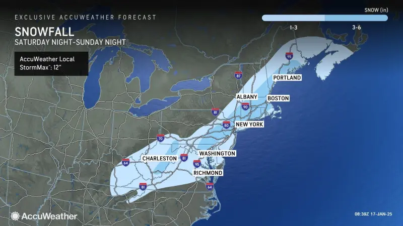 Badai Salju dan Hujan Es Gempur New Jersey, Suhu Melonjak Drastis Pekan Depan