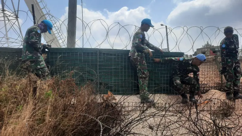 TNI Siaga Penuh: Panglima Perintahkan Prajurit Lebanon Masuk Bunker