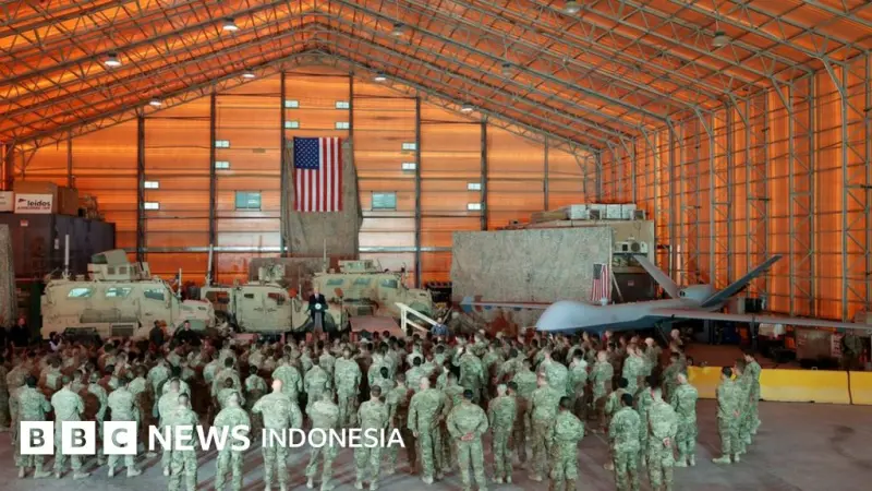 Iran Bombardir Pangkalan Militer AS, Kerugian Rp13,5 Triliun Guncang Geopolitik