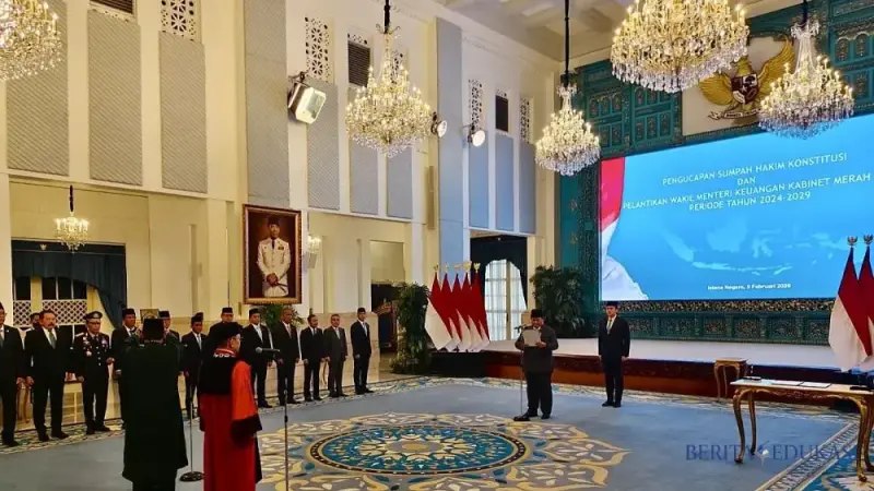 Reshuffle Kabinet: Prabowo Lantik Juda Agung Jadi Wamenkeu, Prioritas Fiskal Transisi Menguat